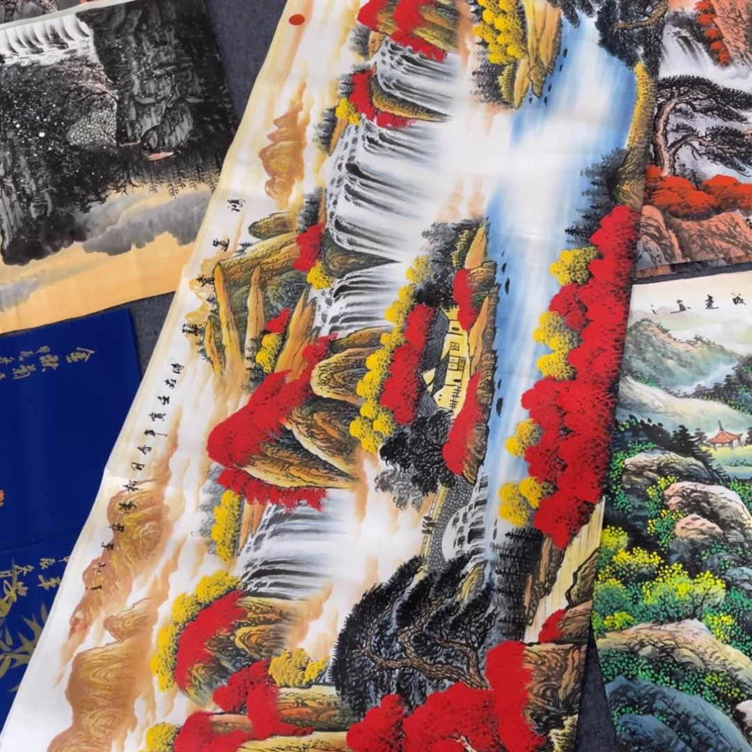 国画处理作品看好再拍哦