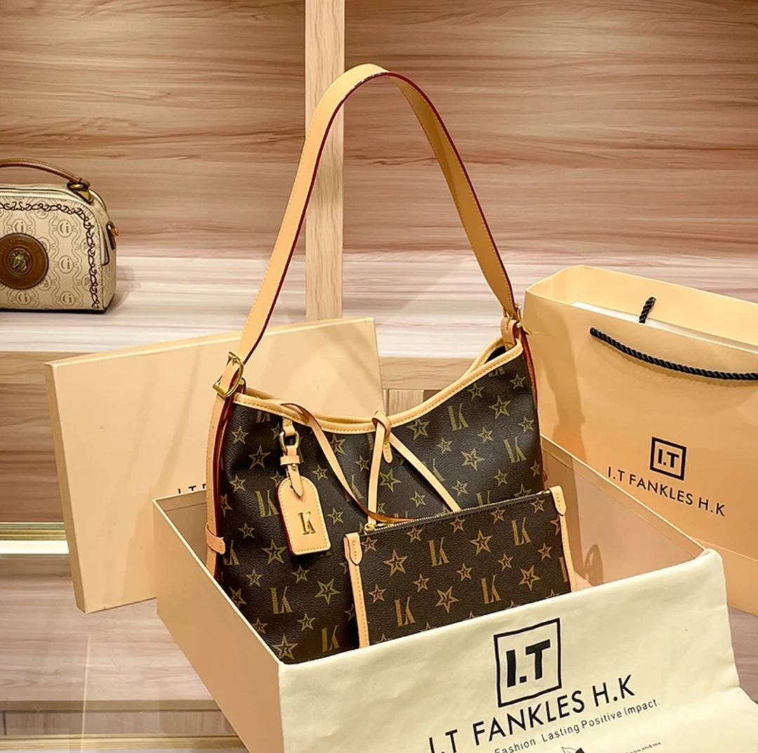 新款中古托特包百搭斜肩跨包