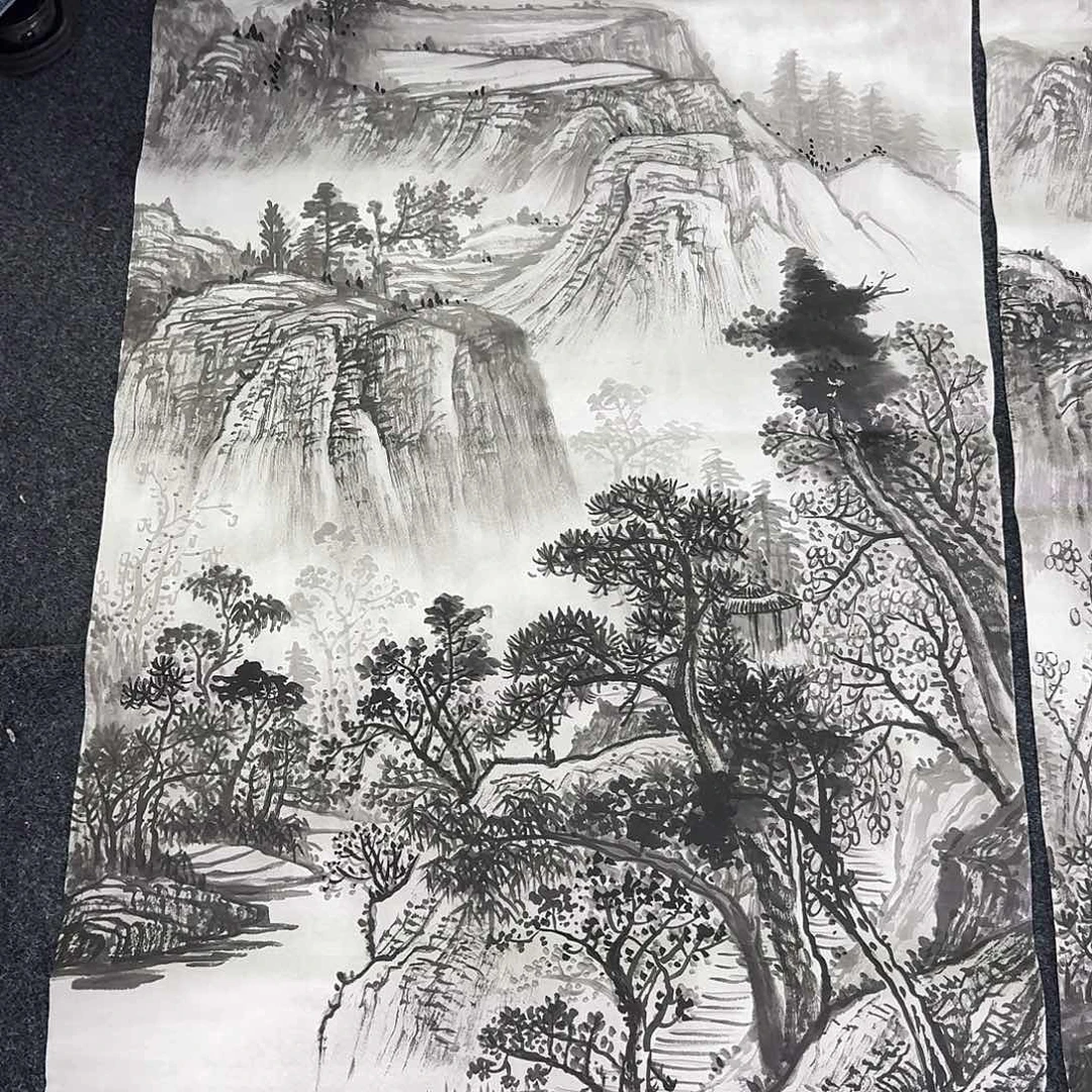 纯手绘国画作品作品