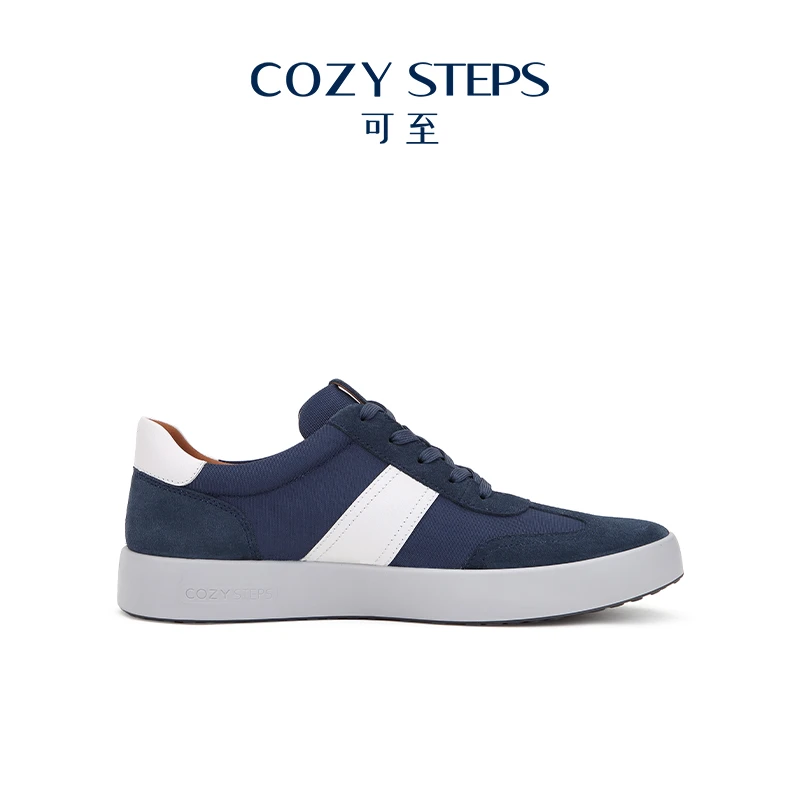 COZYSTEPS可至男士高颜值运动鞋舒适透气缓震低帮板鞋5115