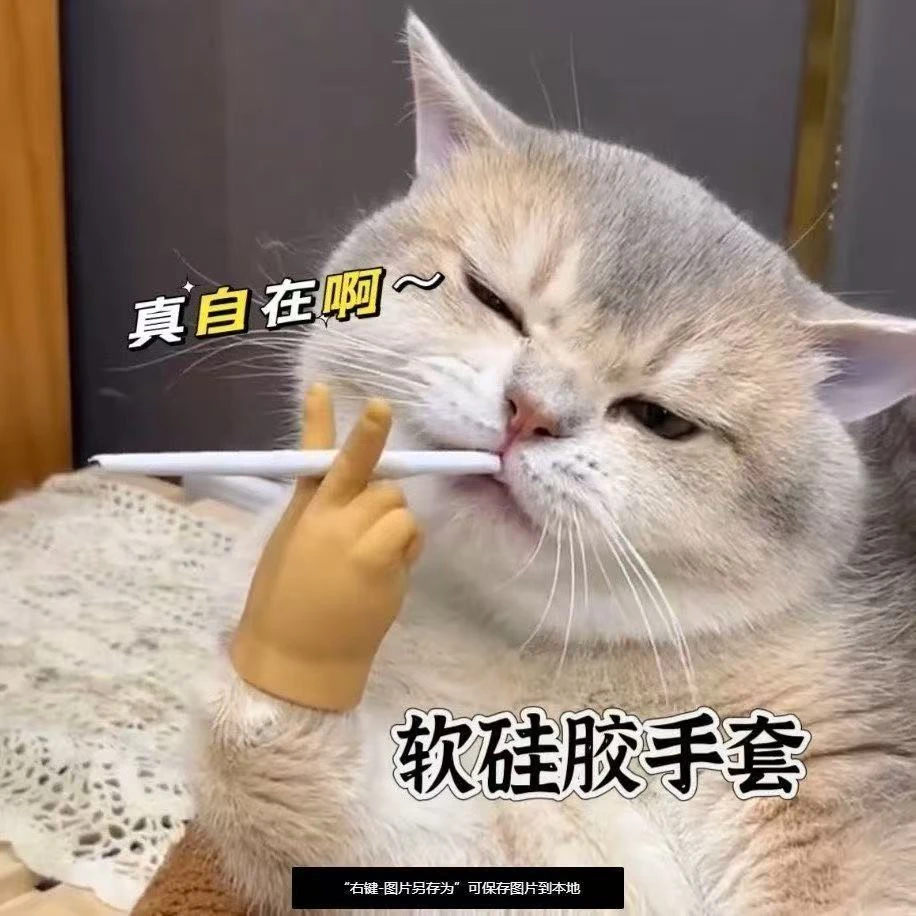 【超Q弹】猫咪手套撸猫爪迷你手掌石头剪刀整蛊搞洨软胶逗猫棒玩具