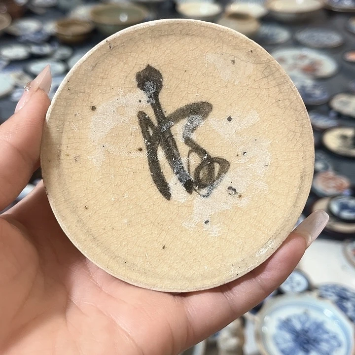 瓷片瓷片茶托喝茶非常不错