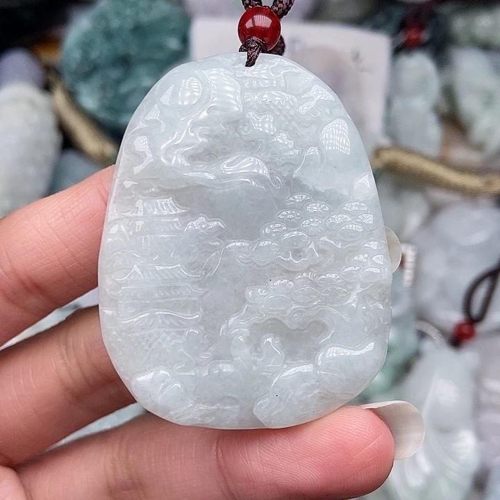 颈饰未镶嵌翡翠翡翠