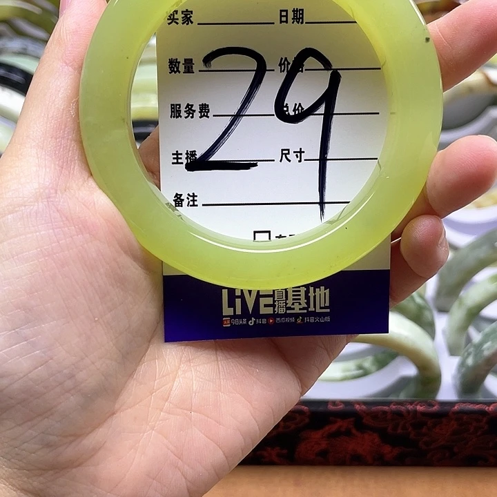 蛇纹石玉手镯合金J****~