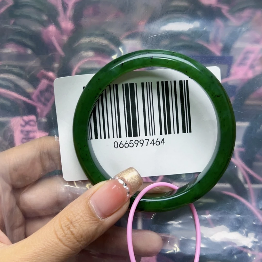 和田玉（碧玉）手镯未镶嵌61