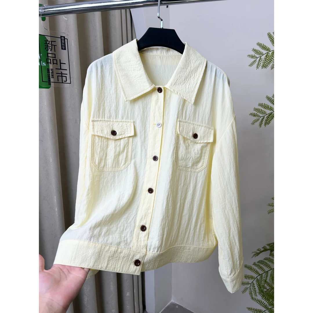 【KOBO】M2504009单排扣气质设计感多扣翻领外套【运费补贴6-10】