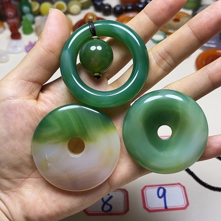 天***^玛瑙/玉髓未镶嵌颈饰