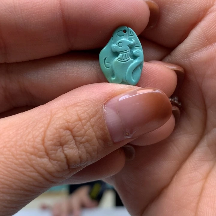 绿松石未镶嵌配饰