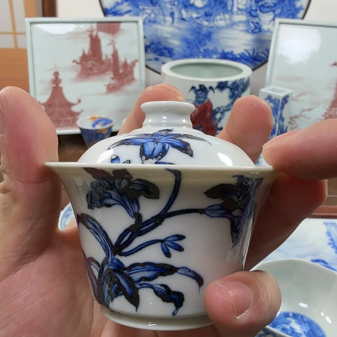 全手工全手绘陶瓷