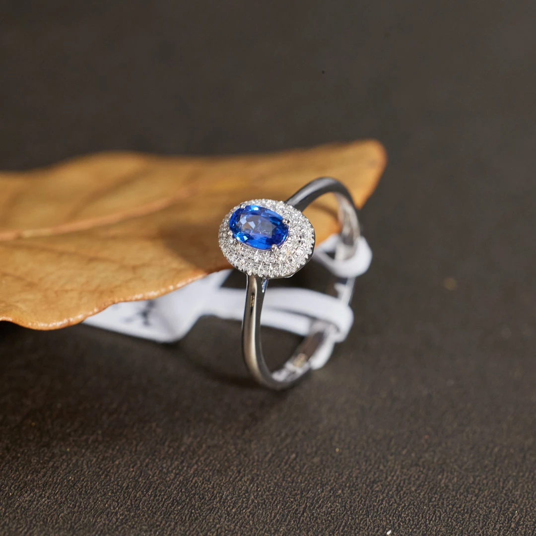 非遗好物分享【歪歪】蓝宝石戒指*18K金镶嵌*S2087