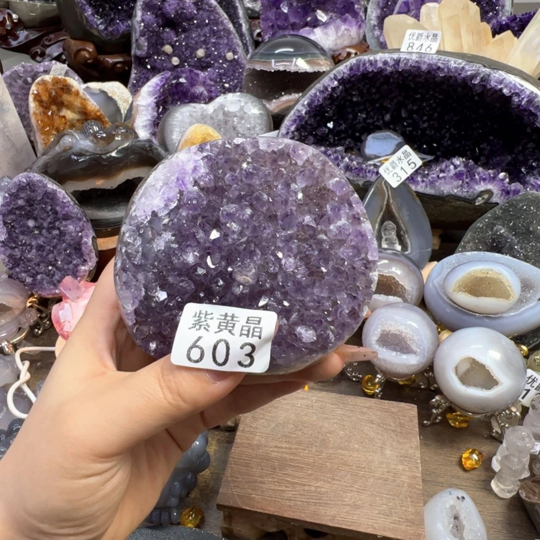 未镶嵌珠宝半成品水晶603