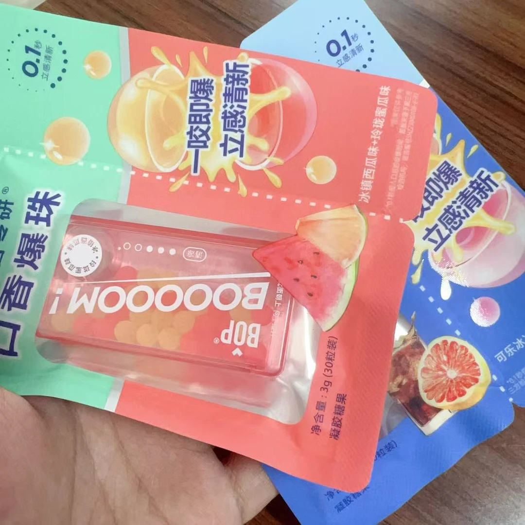 口香爆珠凝胶【可乐柚子   和 西瓜】