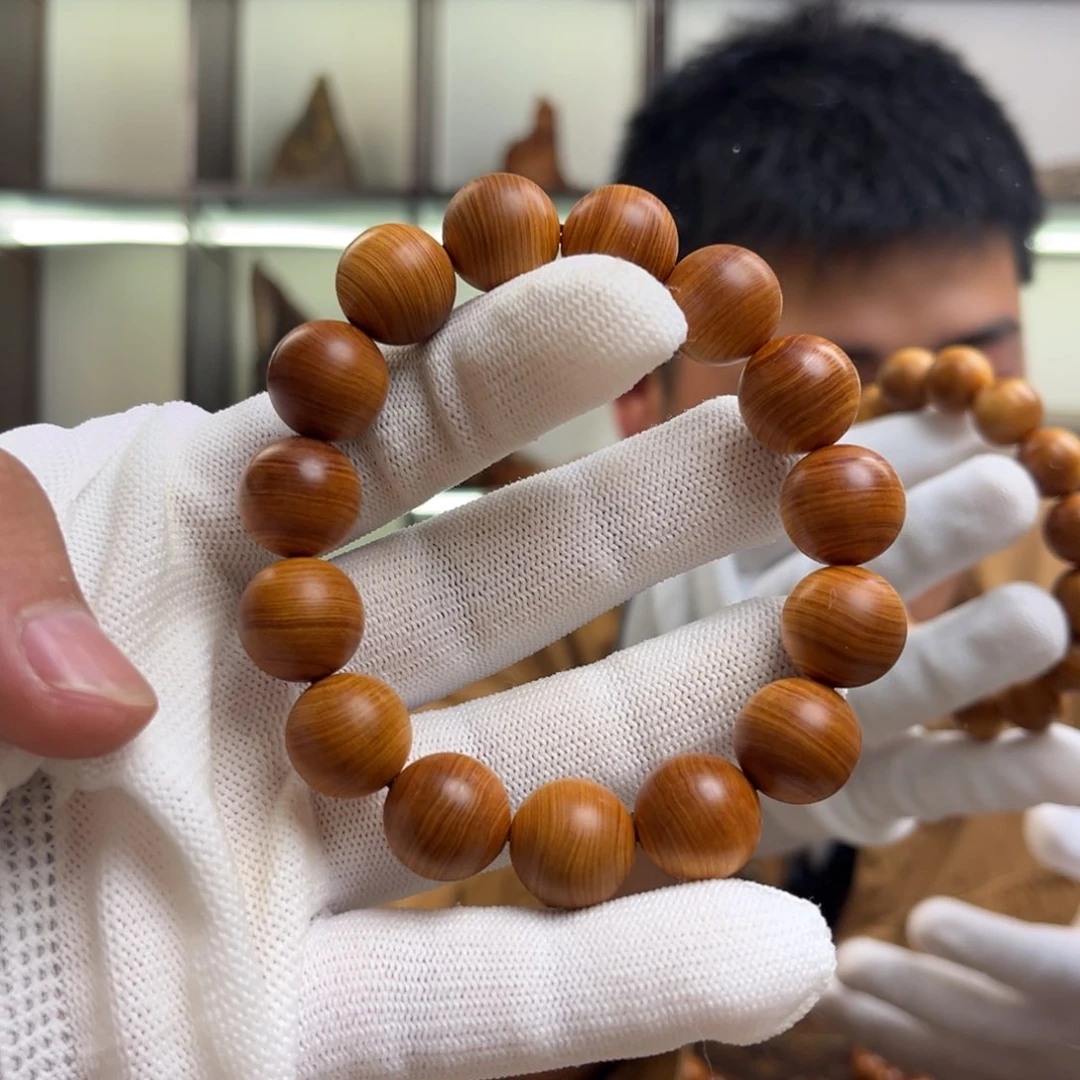 柏木（崖柏）手串/手链15陈化红油药香板根料
