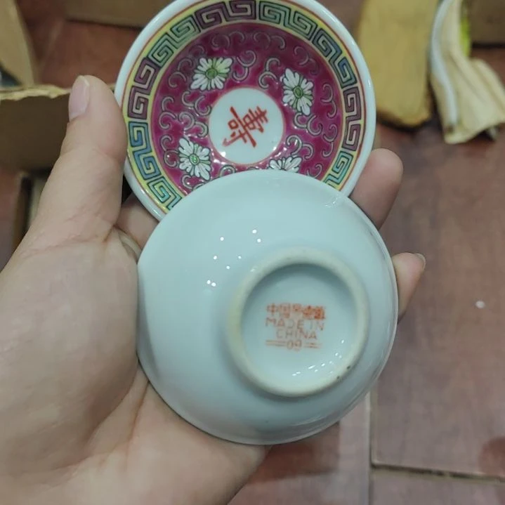 木景德镇小碟子两个
