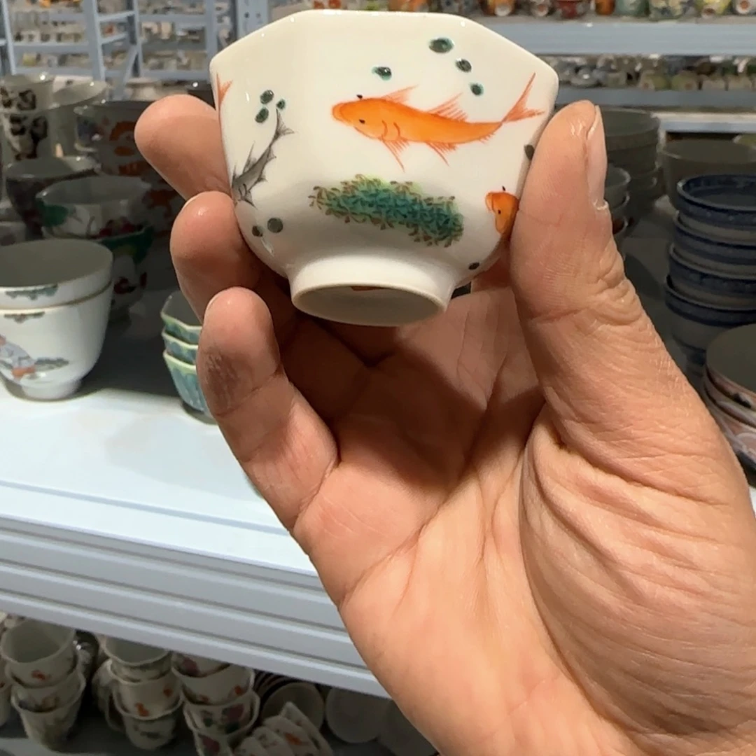 瓷片摆件手绘瓷器全部处理