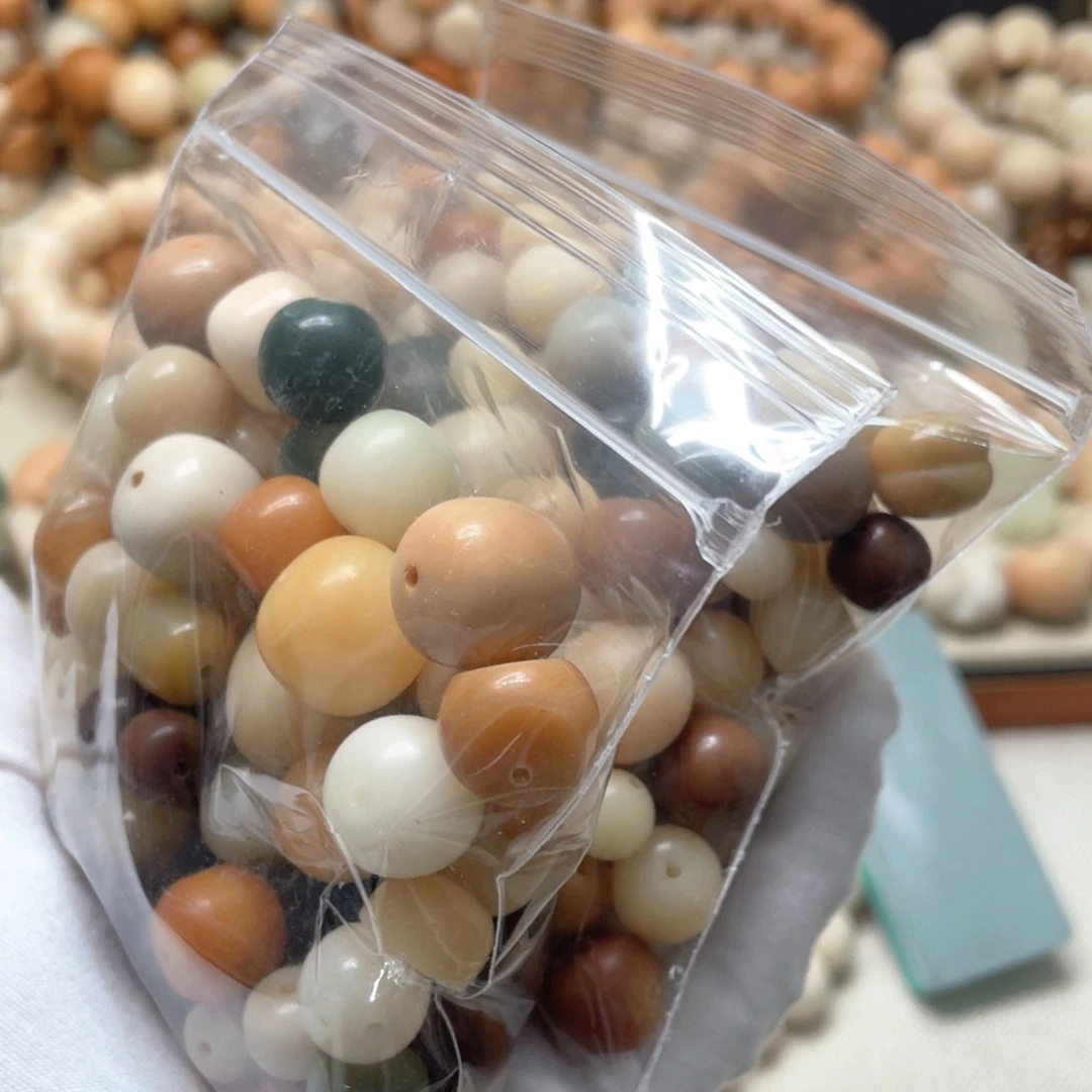 菩提根/象牙果吊坠瑕疵散珠一袋0007