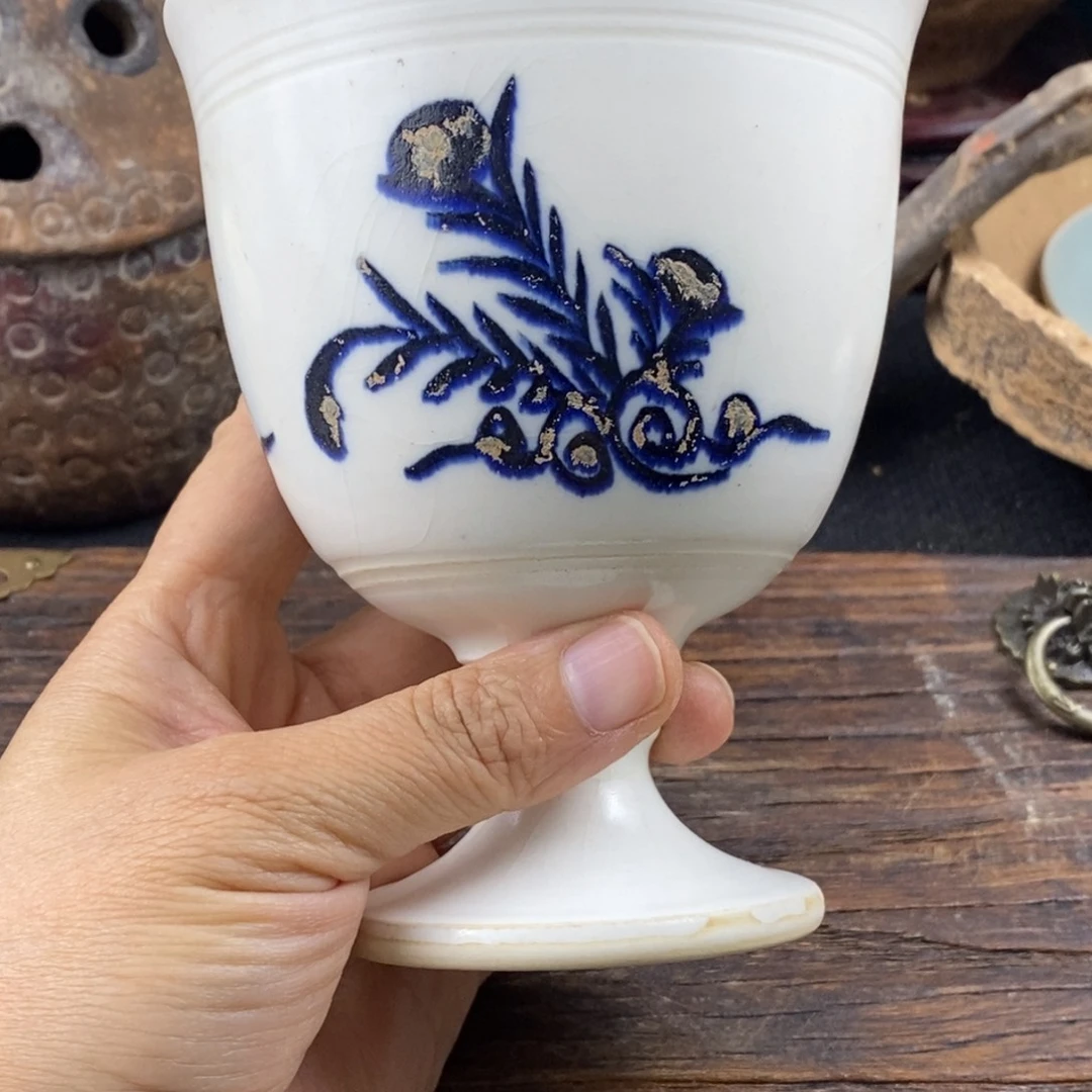 摆件海**色邢窑的一个杯子