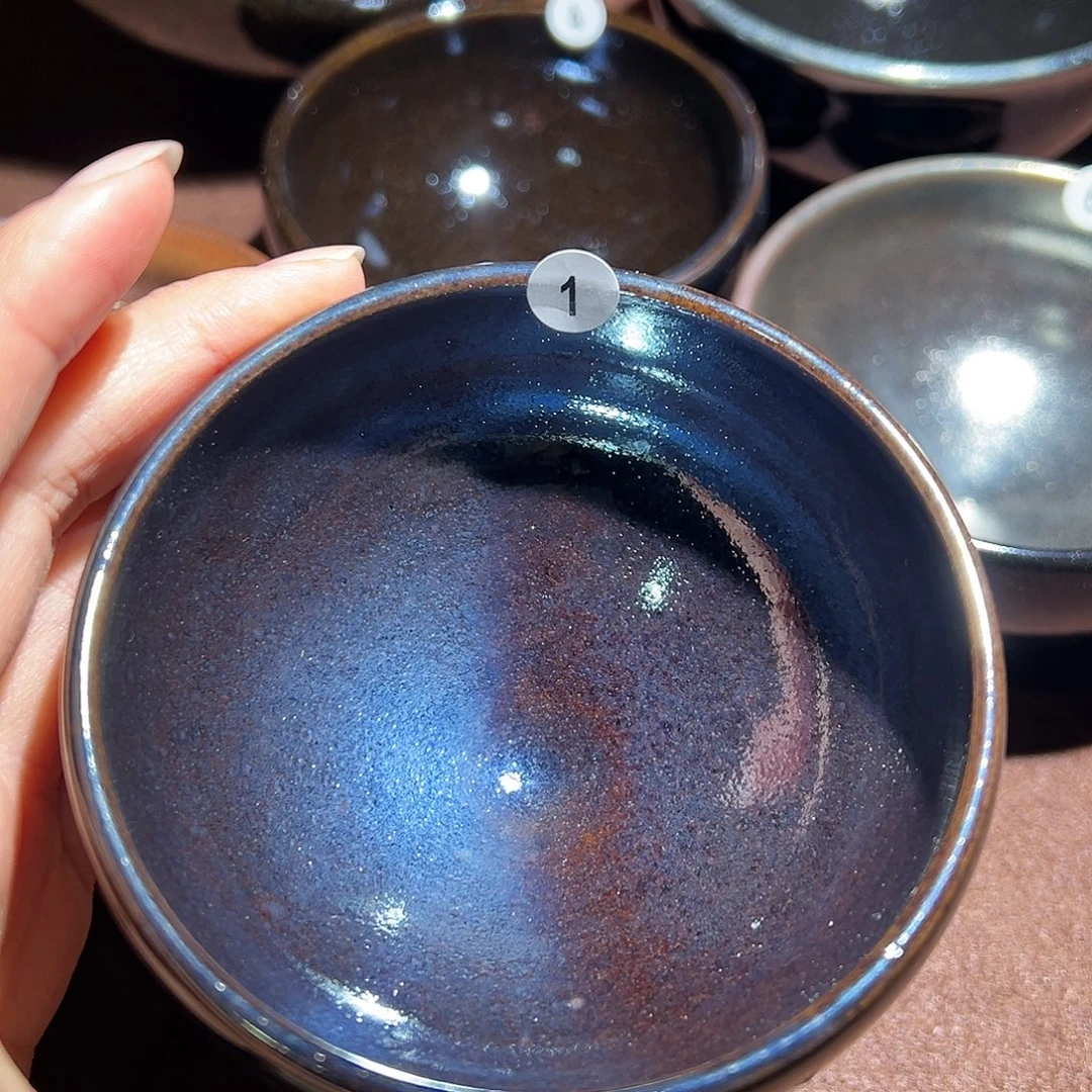 茶盏景和手工柴烧盏1微瑕