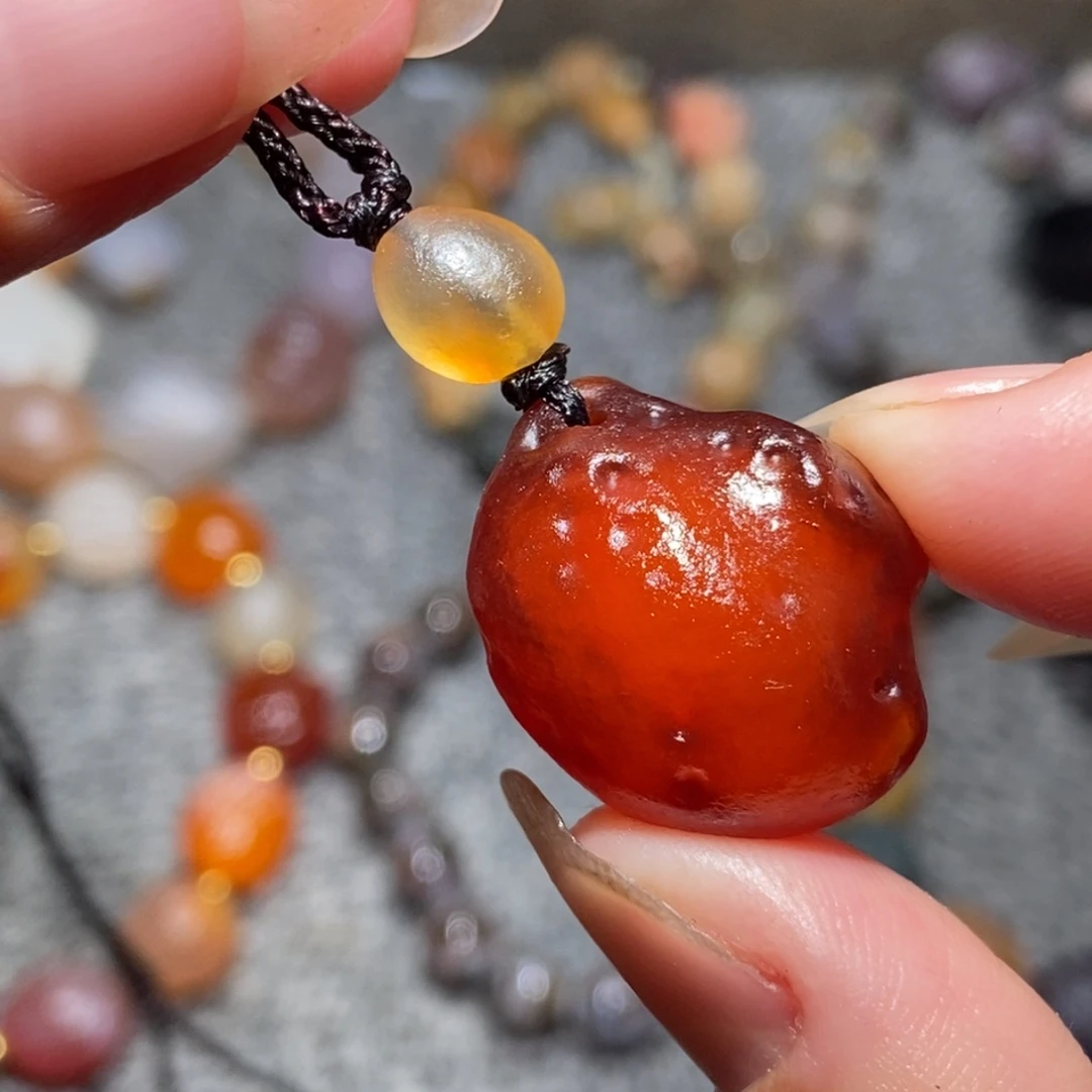 未镶嵌玛瑙/玉髓珠宝半成品