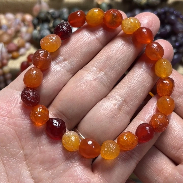 玛瑙/玉髓合金手链