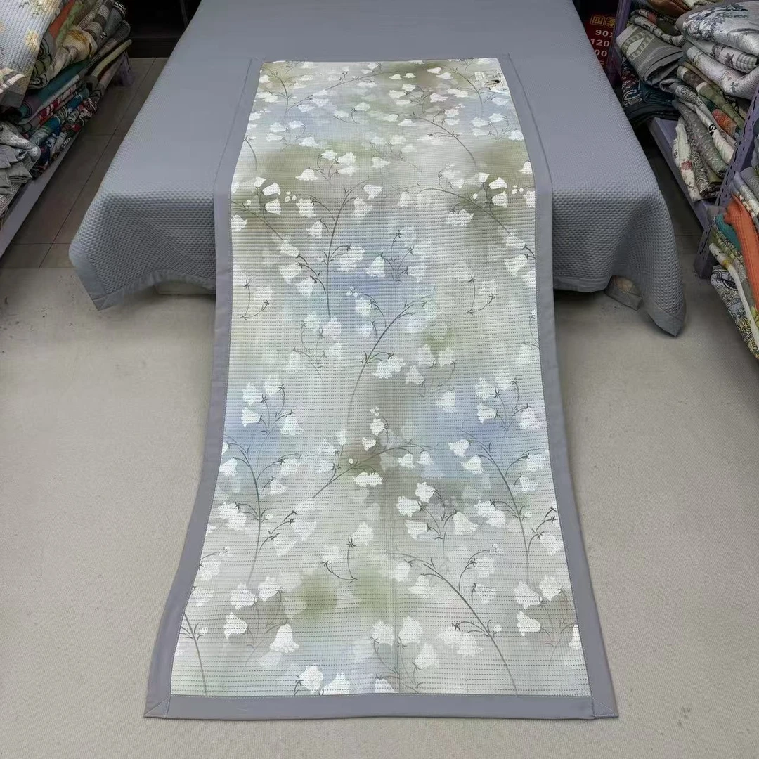 铃兰花90*220cm凉席夏季凉感床盖沙发垫学生宿舍床垫可水洗
