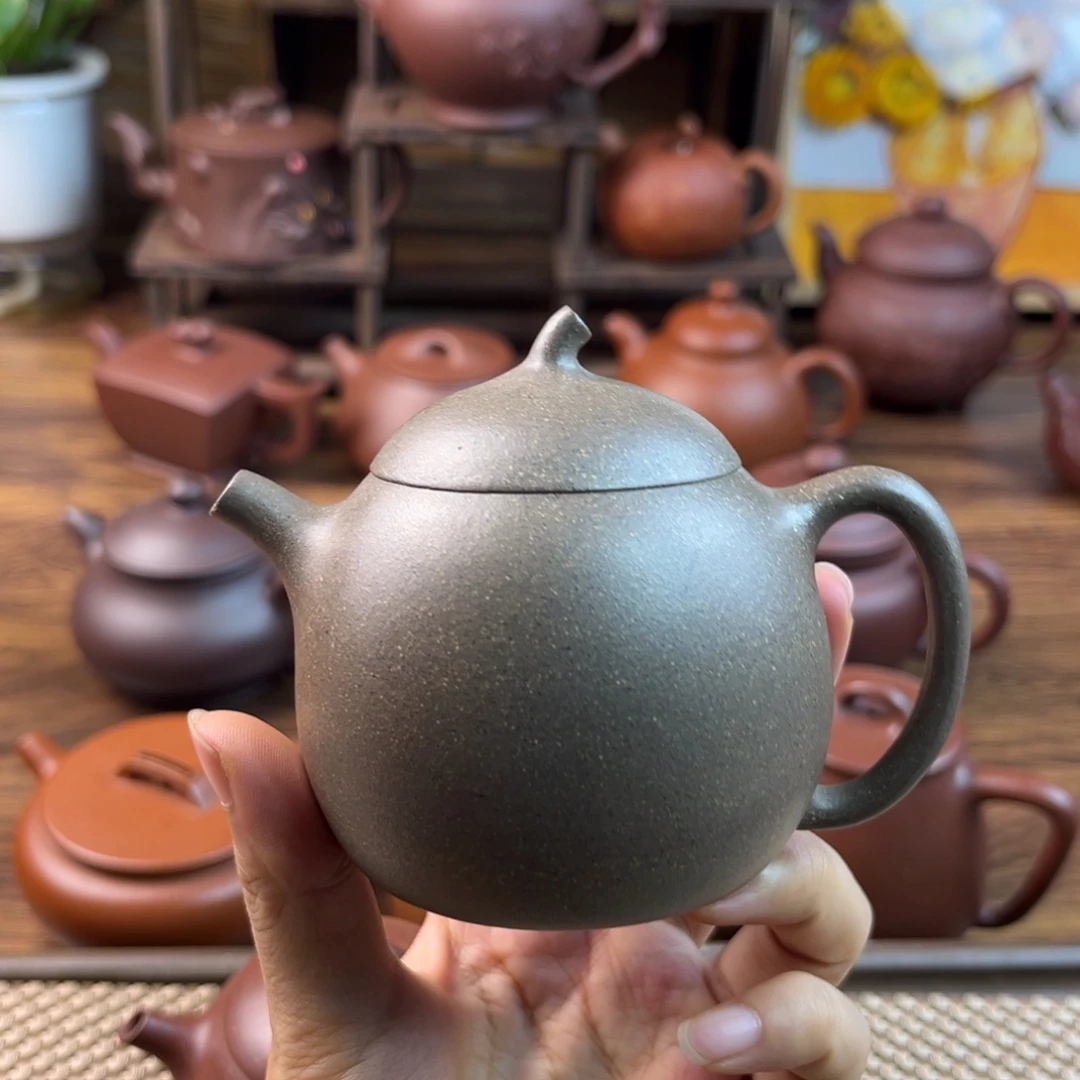紫砂茶壶手工制作工艺精湛160c