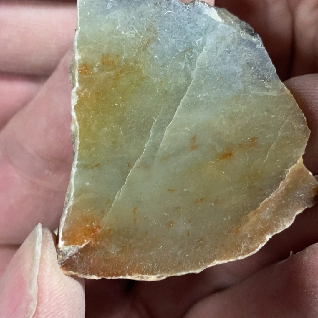 山***根未镶嵌定制翡翠料子