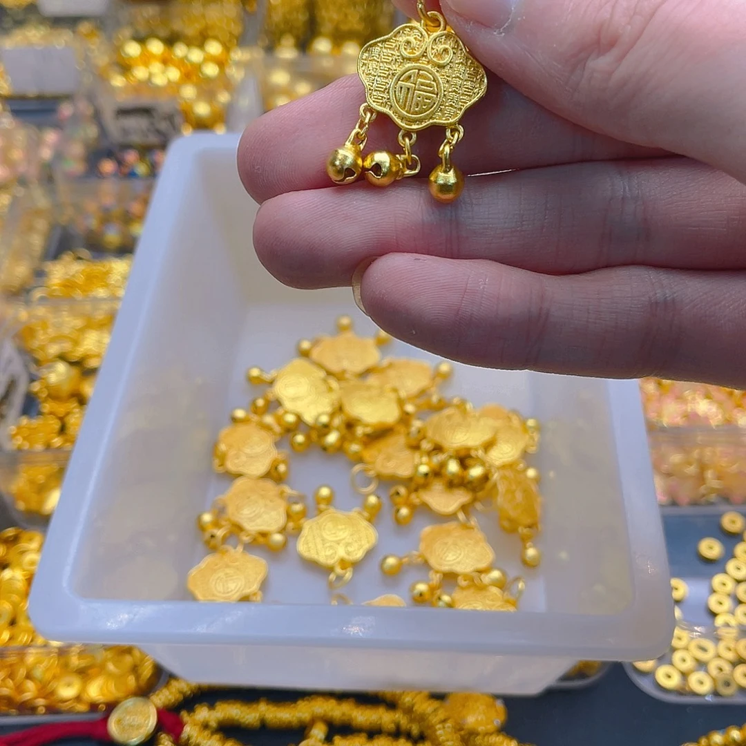 锆石铜合金平安锁1个