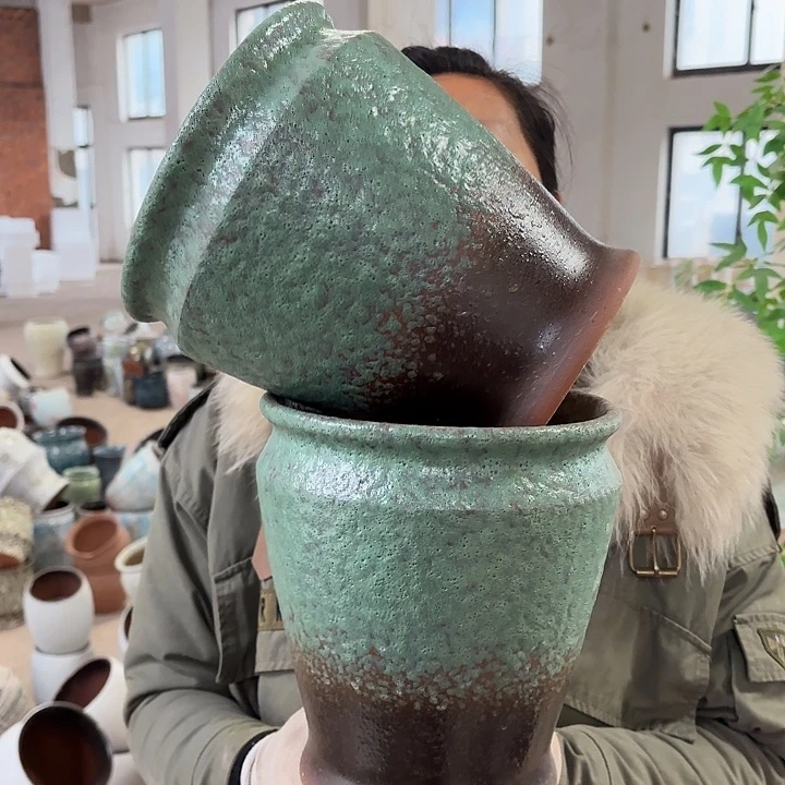 正品高22口19花盆