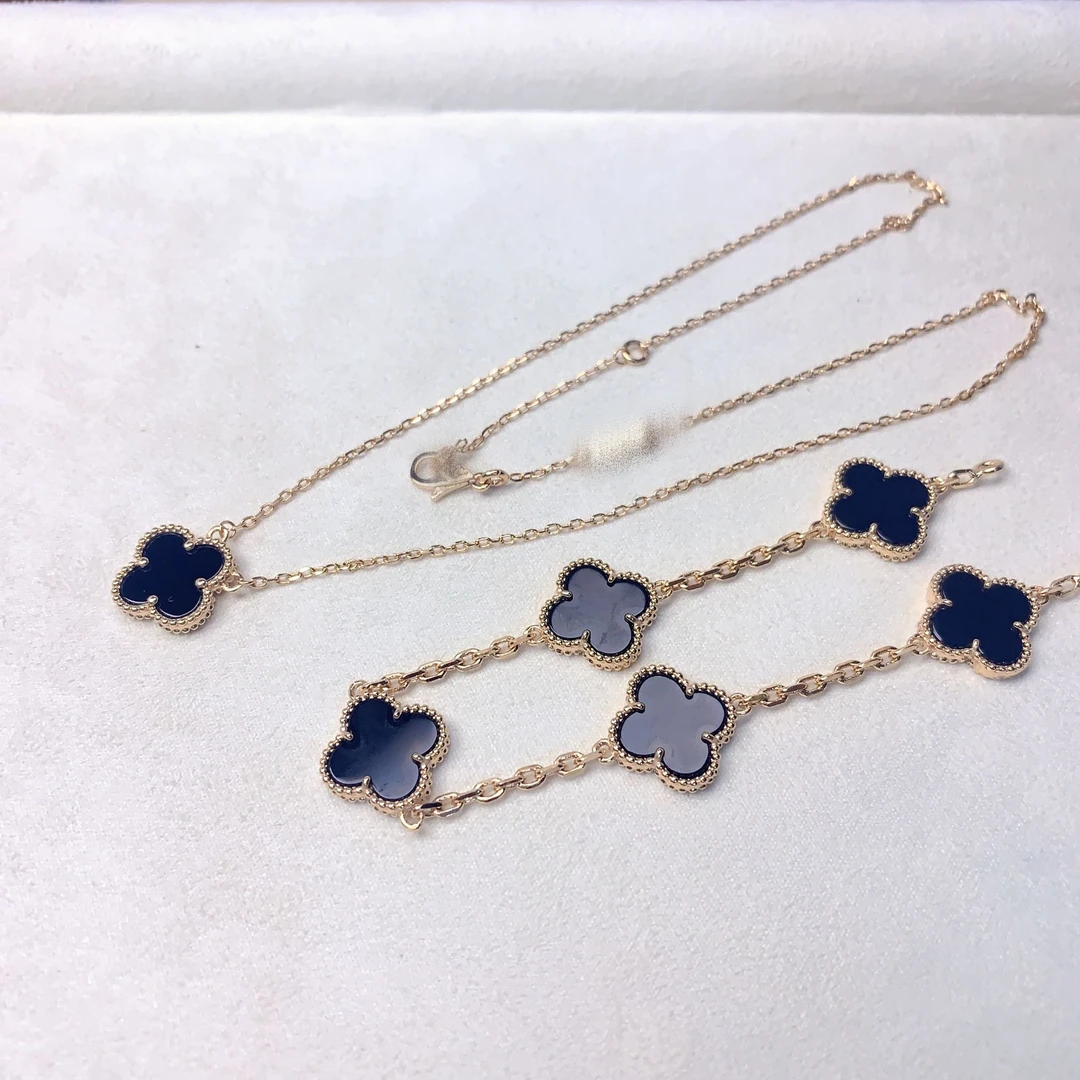 单花项链+五花手链