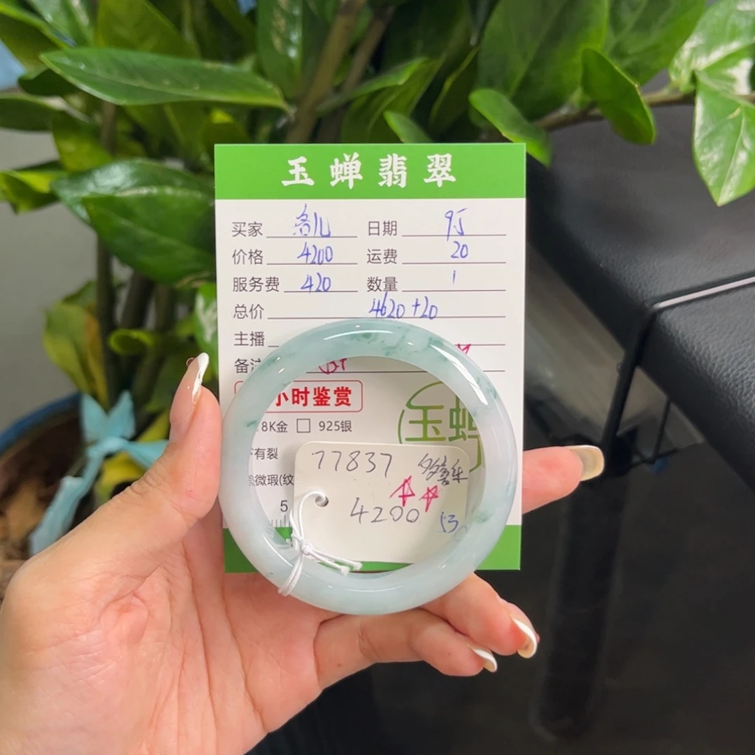 洛***儿未镶嵌手镯翡翠手镯