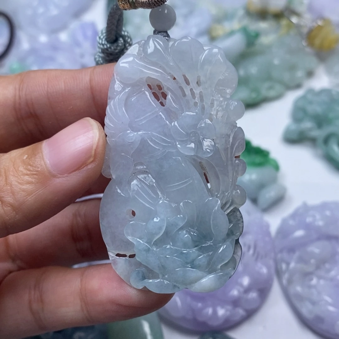 颈饰未镶嵌翡翠翡翠