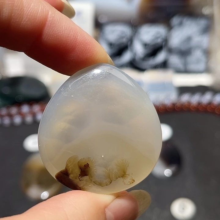 玛瑙/玉髓未镶嵌吊坠(不含链)