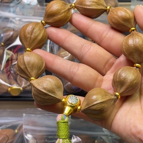 橄榄核手串/手链2.4四花138