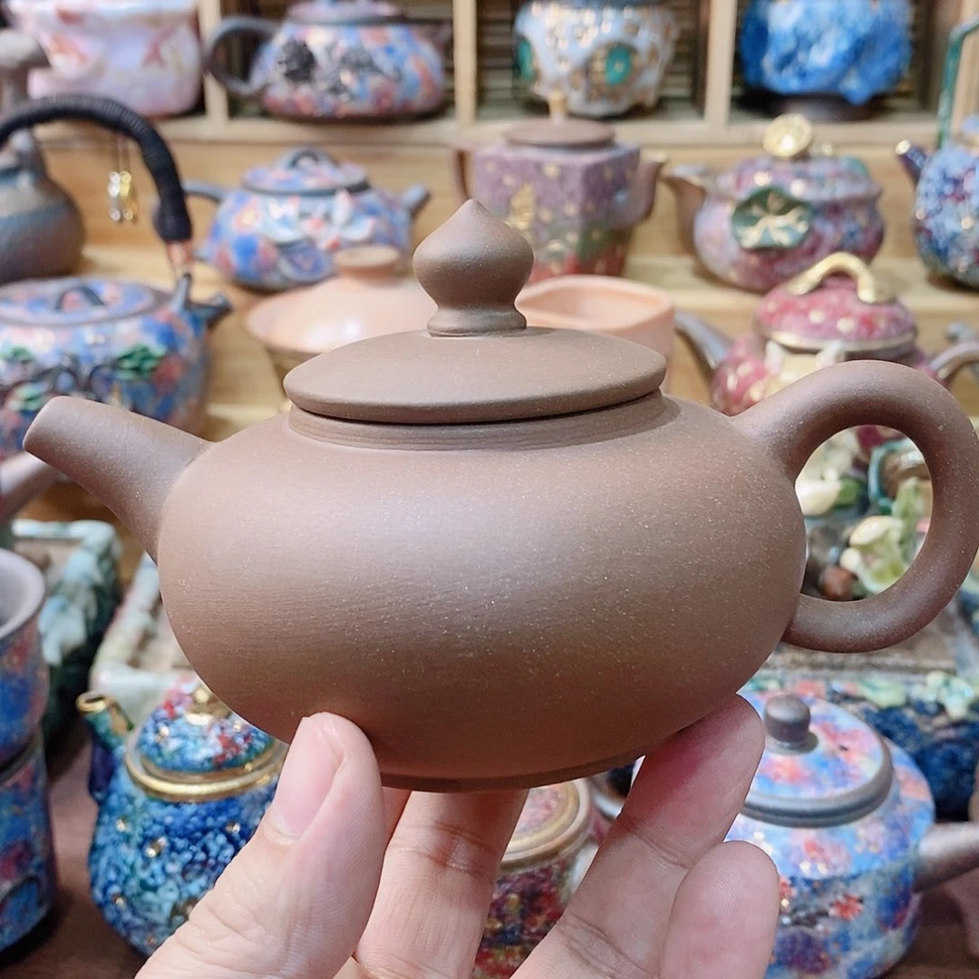 粗陶志野柴烧茶器