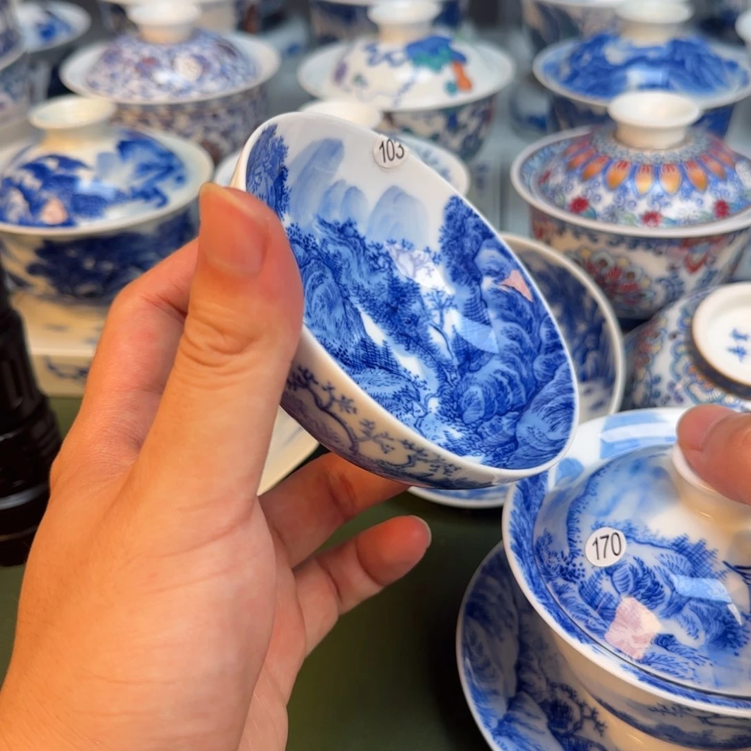 彦祖纯手工手绘茶具103