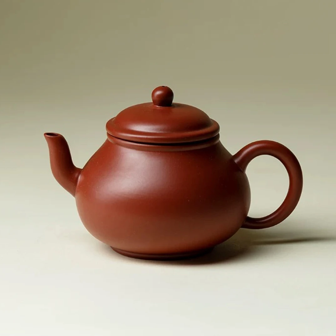 26号120CC宜兴茶壶正品大红袍潘壶泡茶小容量内推球孔壶小潘壶