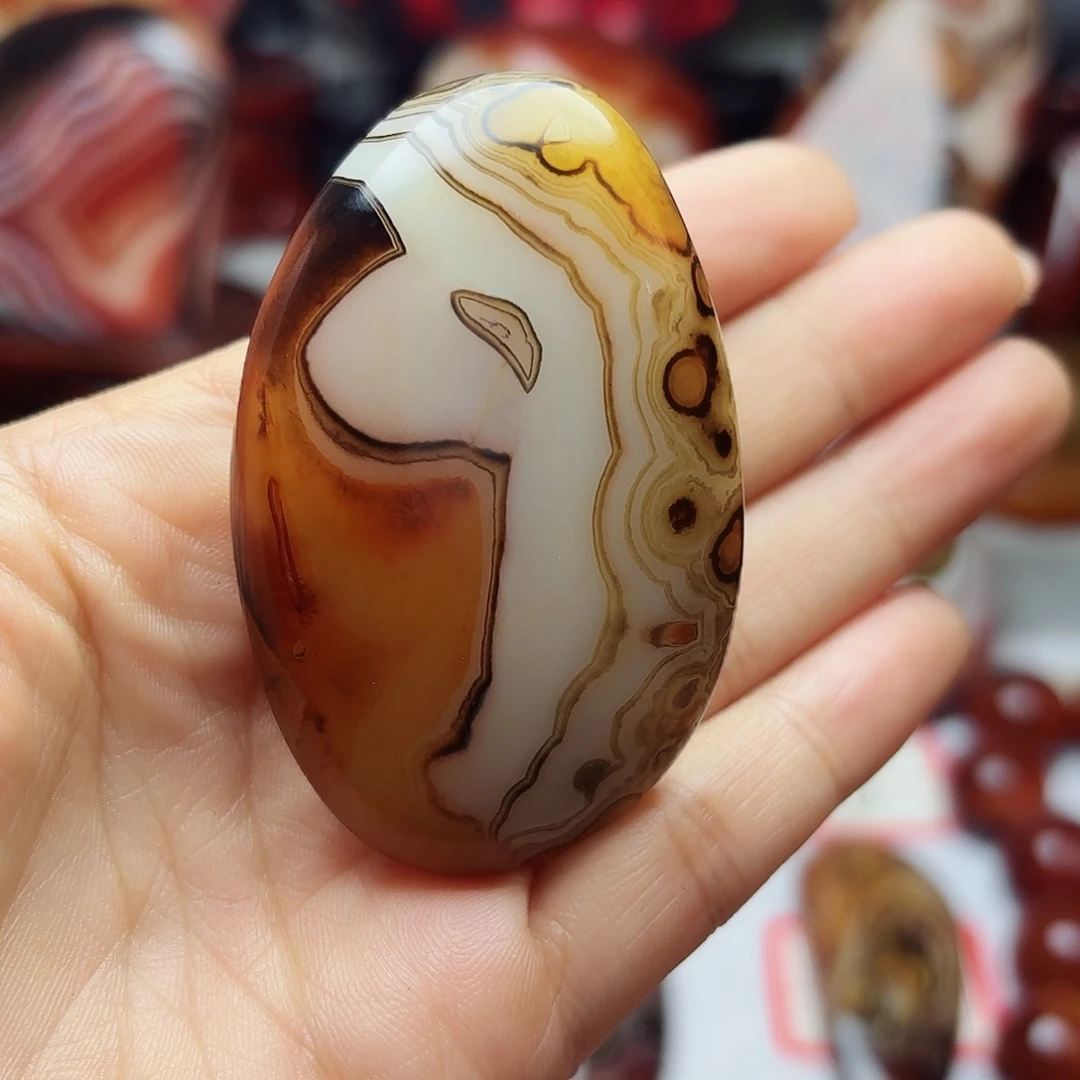 玛瑙/玉髓珠宝奇石银S925镀金镶嵌.***水