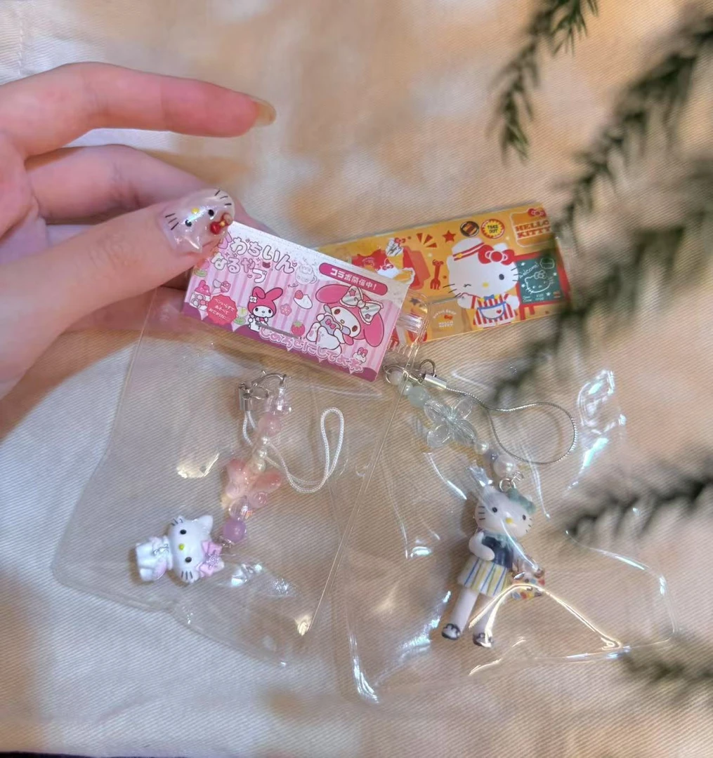 不贰佳· 纯手工kitty手机链少女可爱猫网红挂件创意