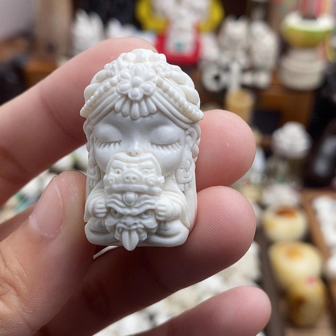 鹿骨把件c2扎基拉姆