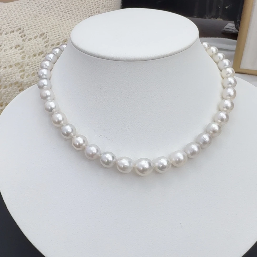 未镶嵌颈饰海水珍珠小点位白光海水澳白