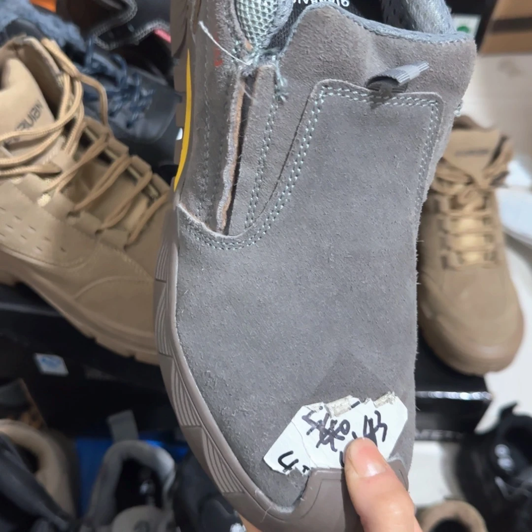 011 43尺码灰棕一脚蹬