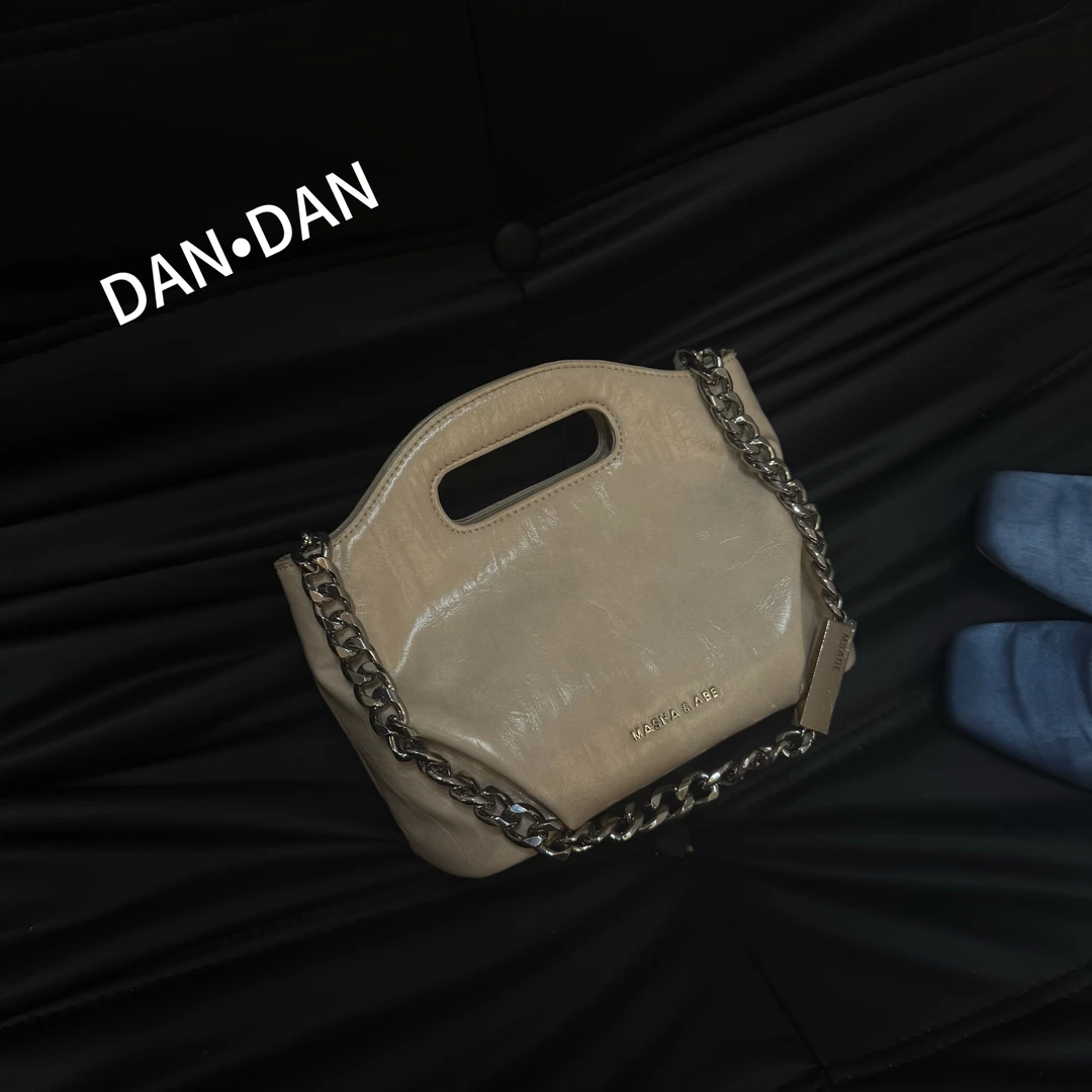 Dan·Dan （慕斯）韩系简约百搭真皮女包9287