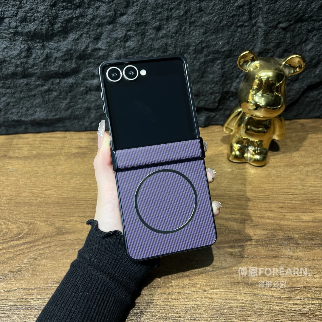 适用于三星ZFlip7手机壳小折叠屏flip7全包防摔磁吸保护套中轴铰