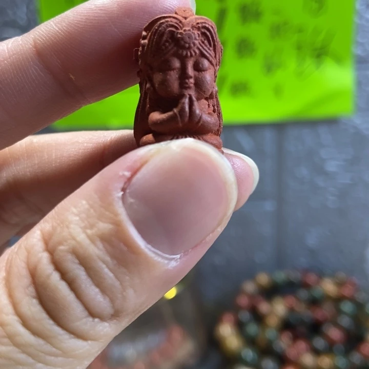 泥塑花蕊扎基拉姆配饰