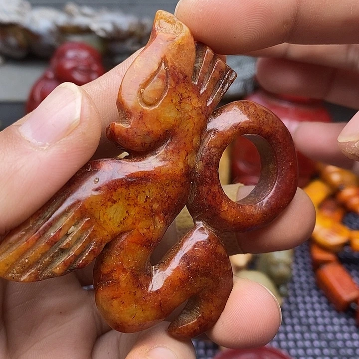 未镶嵌蛇纹石玉颈饰