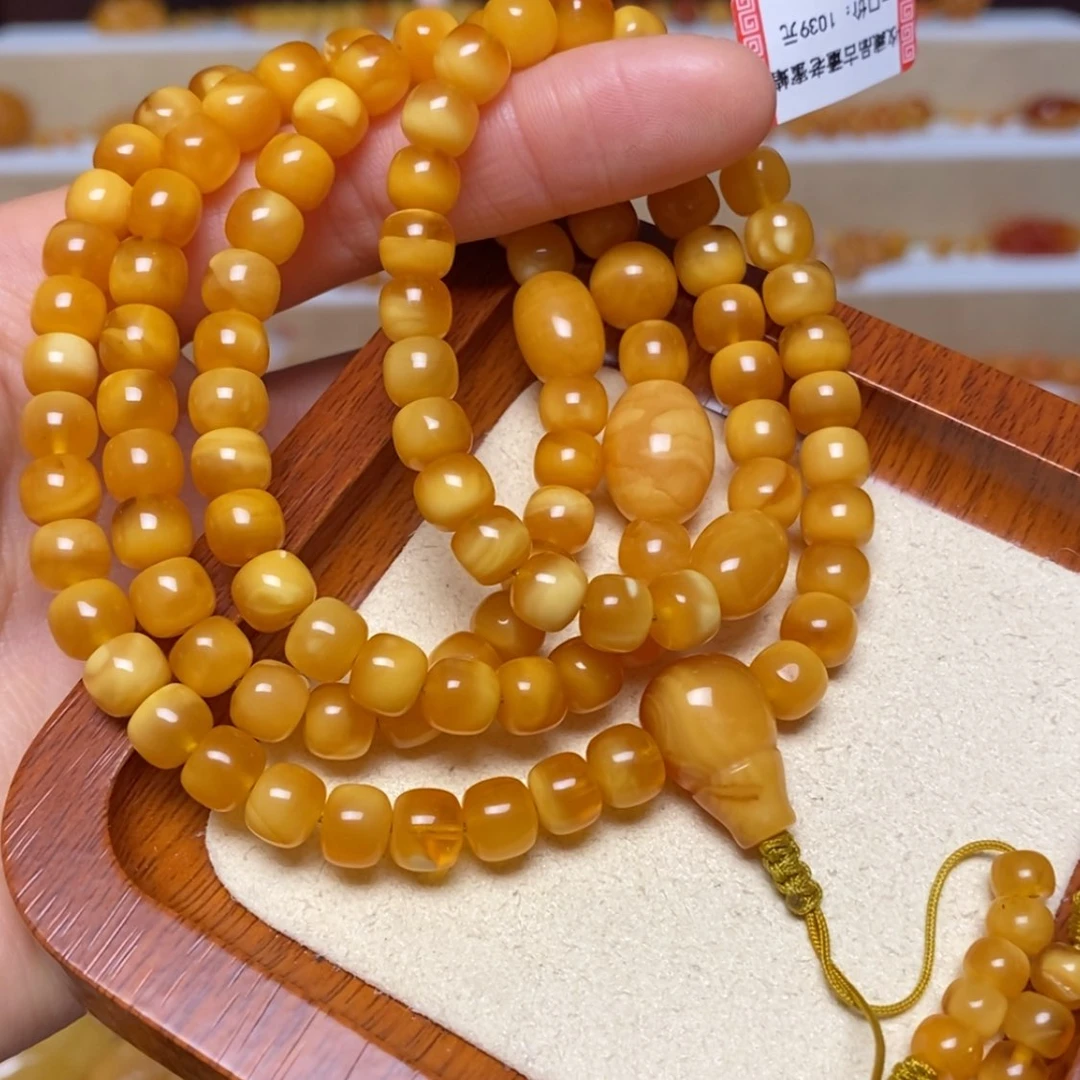 【闪购商品】未镶嵌颈饰蜜蜡项链
