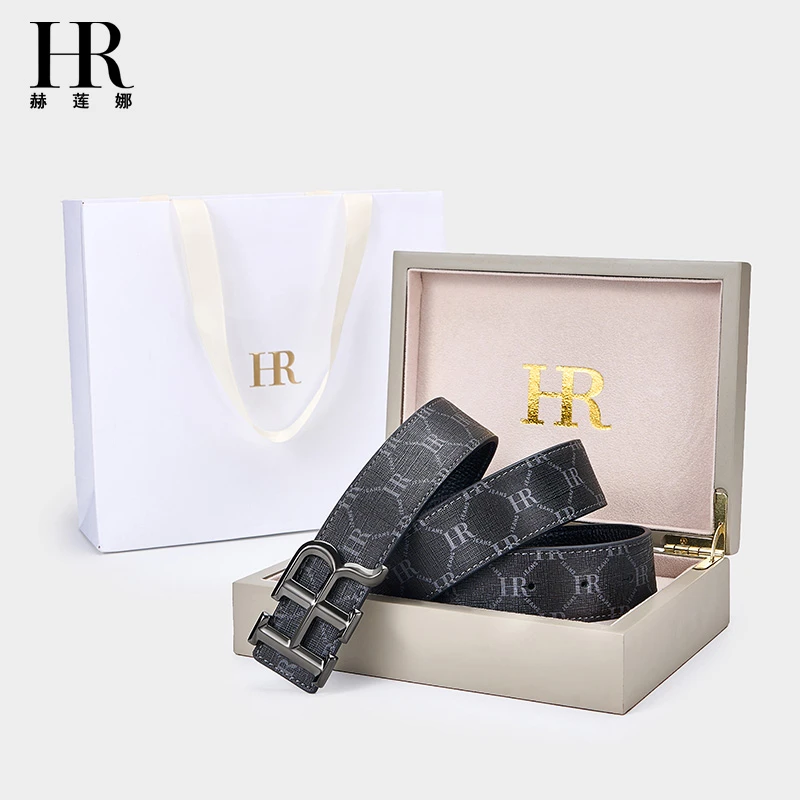 HR赫莲娜女士皮带专柜正品腰带高档商务皮带女款爆款2025新款腰带