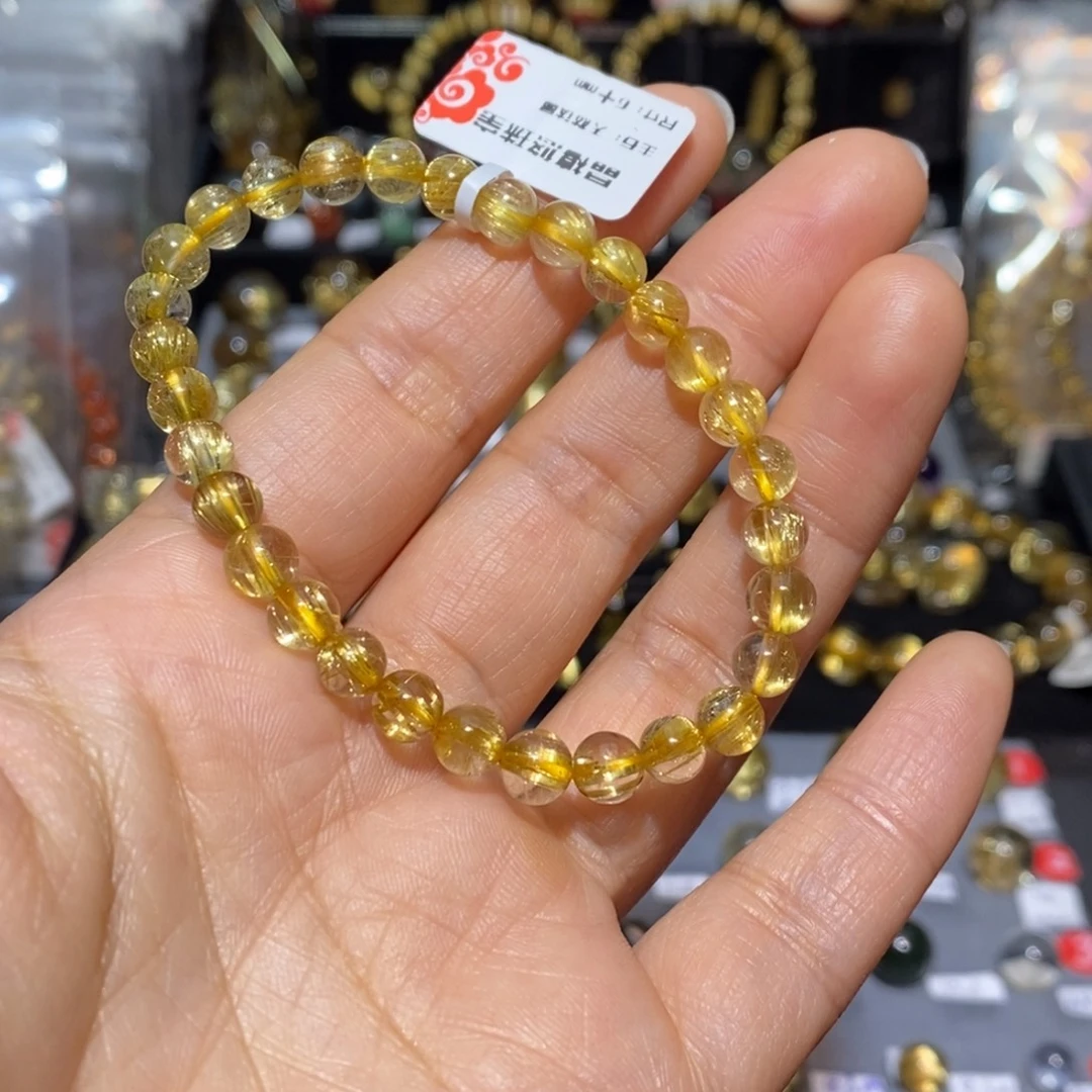 水晶未镶嵌手链手链