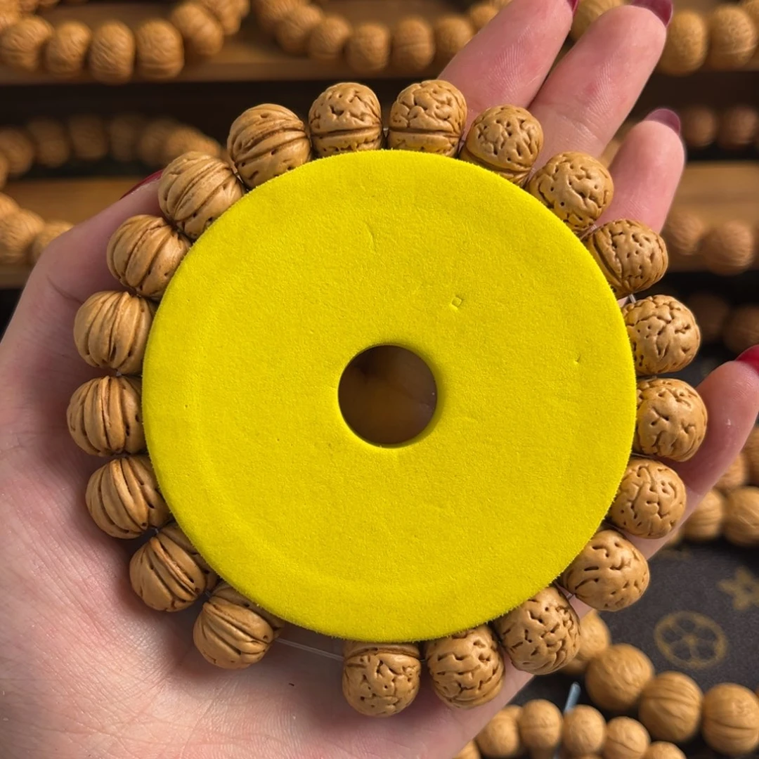 文玩核桃手串纽扣16+